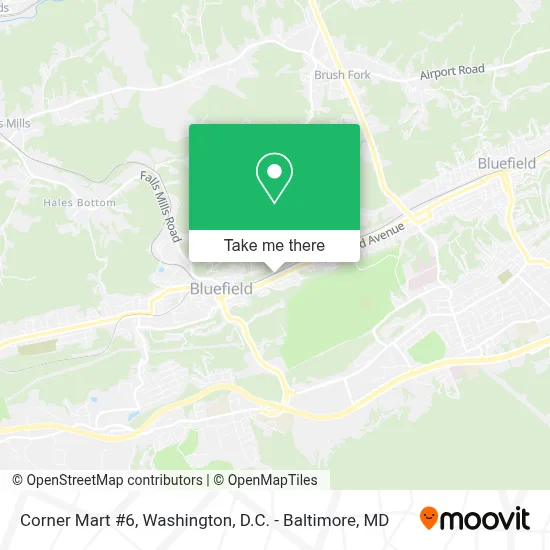Corner Mart #6 map