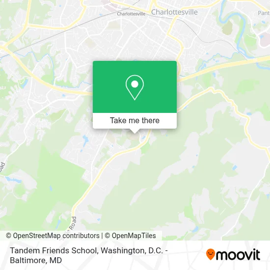 Tandem Friends School map