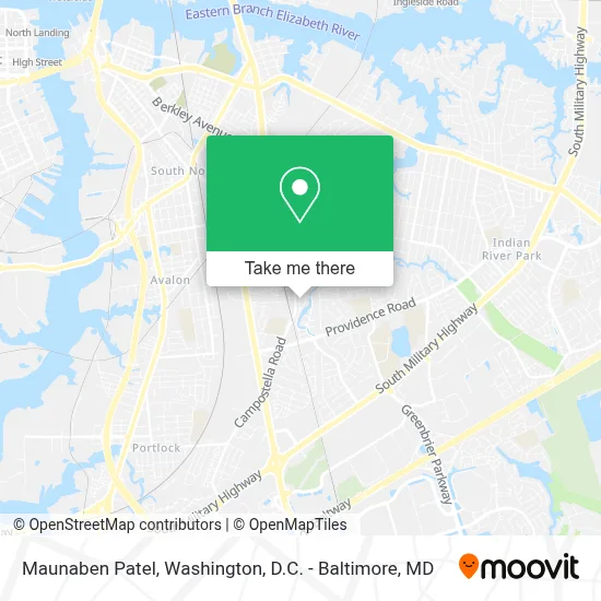 Maunaben Patel map