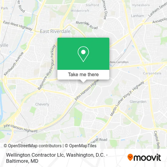 Wellington Contractor Llc map