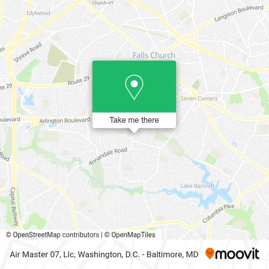 Air Master 07, Llc map