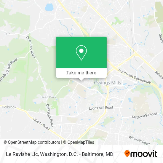 Le Ravishe Llc map