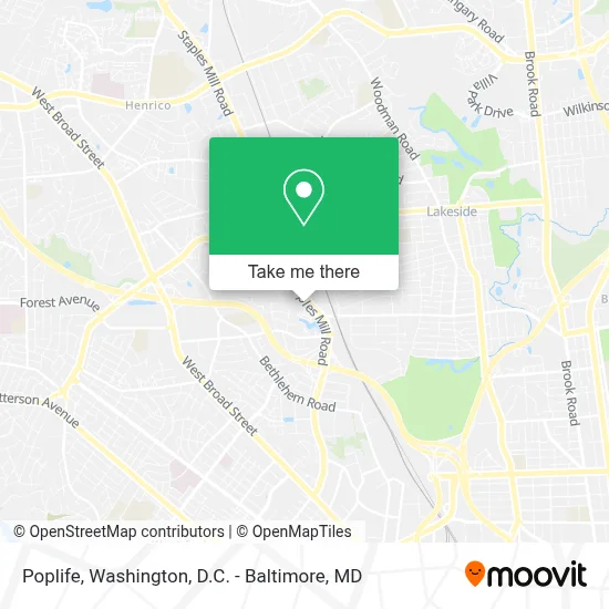 Poplife map