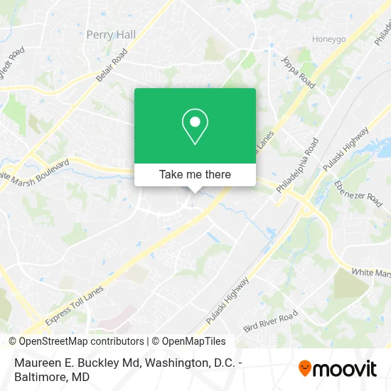 Maureen E. Buckley Md map