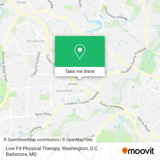 Live Fit Physical Therapy map
