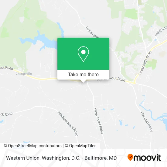 Western Union map