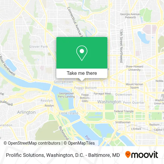 Prolific Solutions map