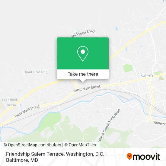 Friendship Salem Terrace map