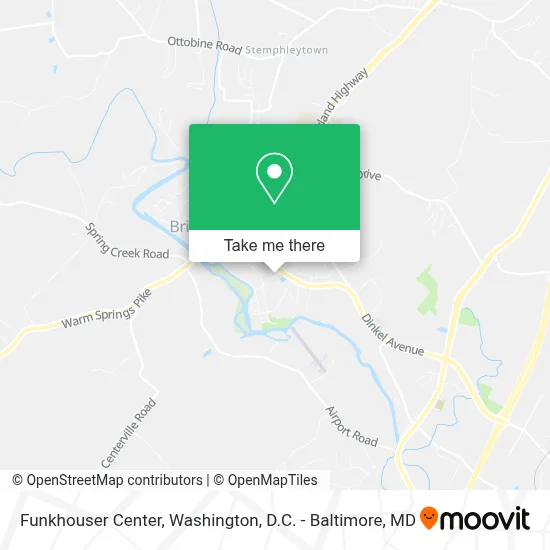 Funkhouser Center map