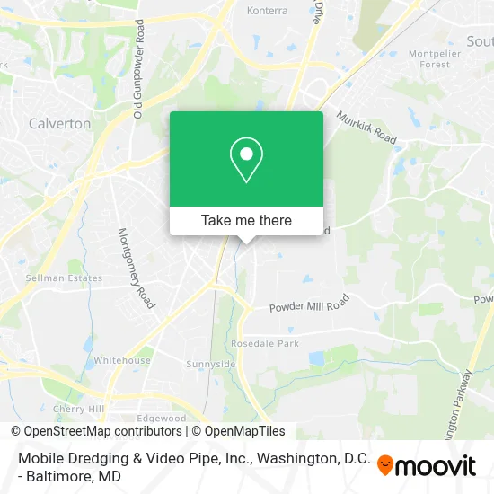 Mobile Dredging & Video Pipe, Inc. map