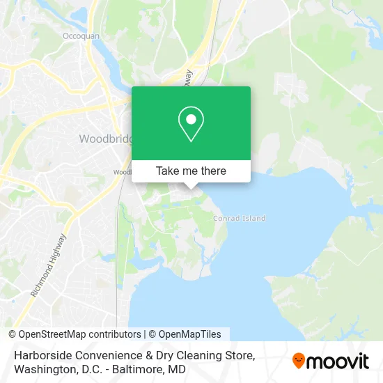 Harborside Convenience & Dry Cleaning Store map