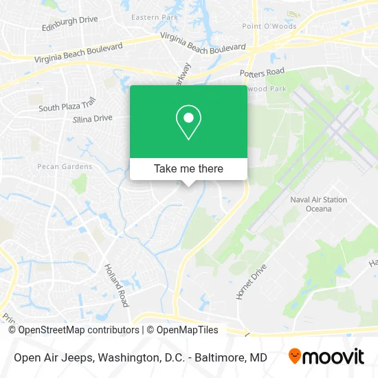 Open Air Jeeps map