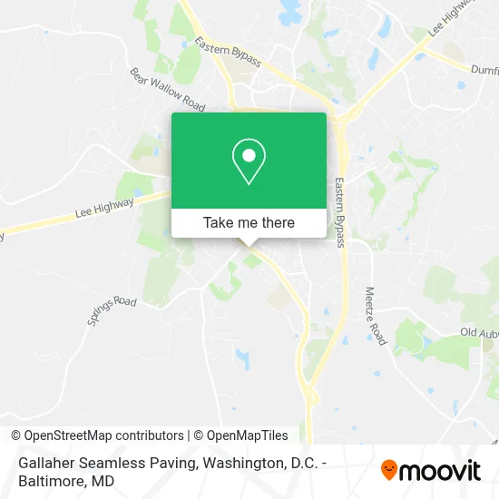 Gallaher Seamless Paving map