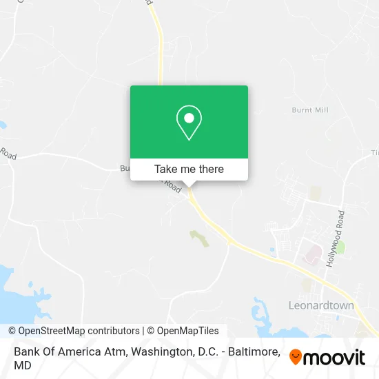 Bank Of America Atm map