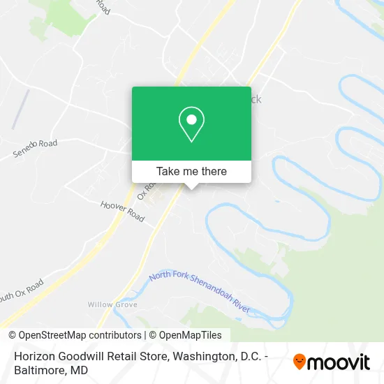 Horizon Goodwill Retail Store map