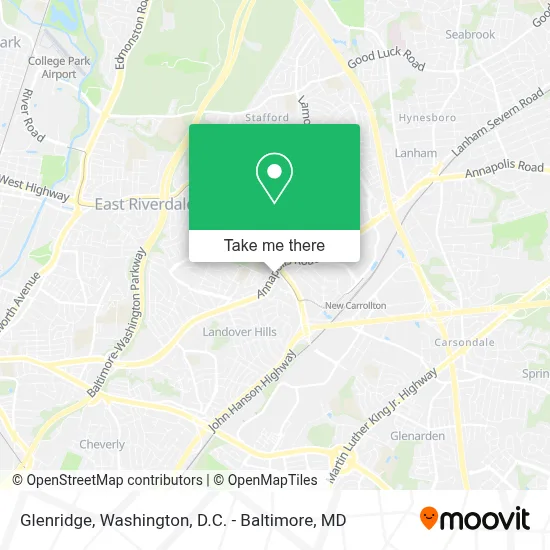 Glenridge map