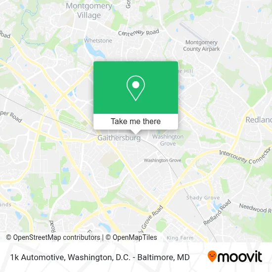 1k Automotive map