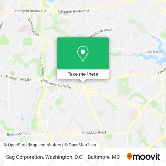 Sag Corporation map