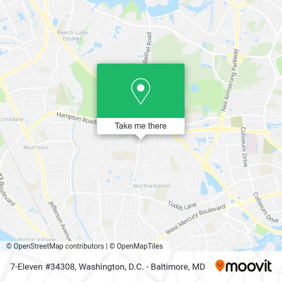 7-Eleven #34308 map