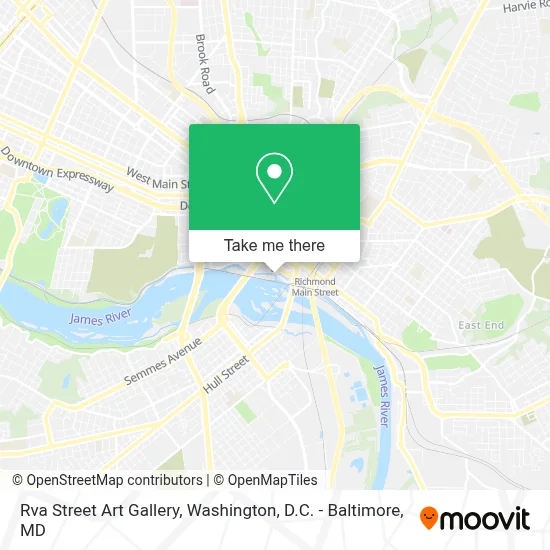 Rva Street Art Gallery map
