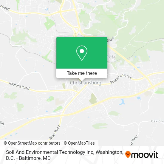 Soil And Environmental Technology Inc map