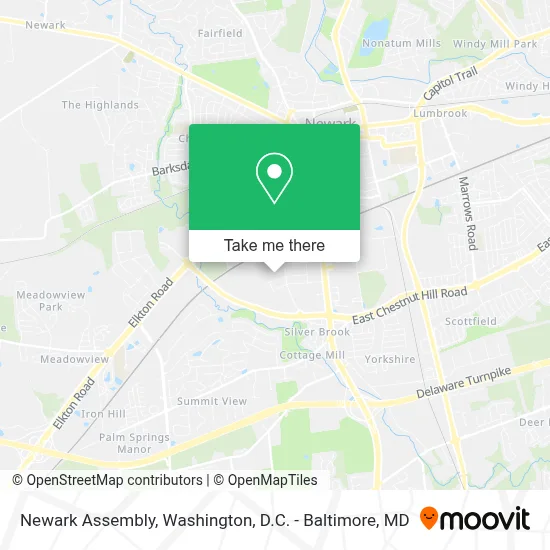 Newark Assembly map