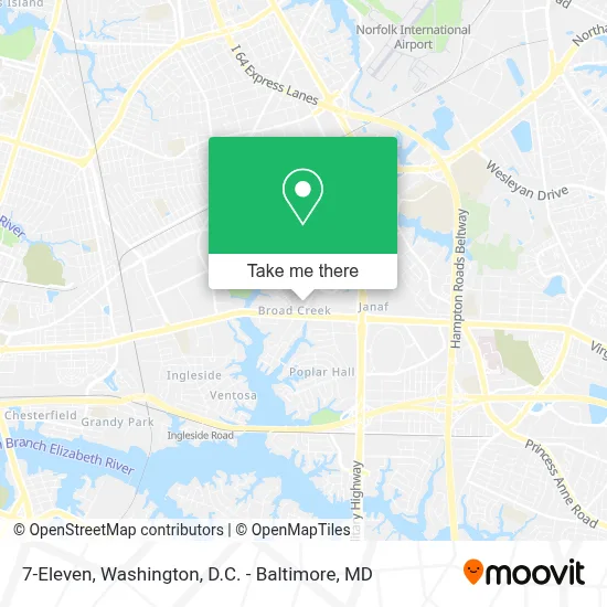 7-Eleven map