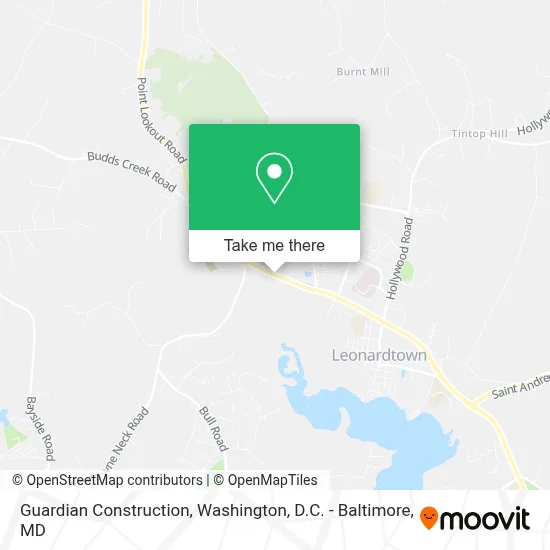 Guardian Construction map