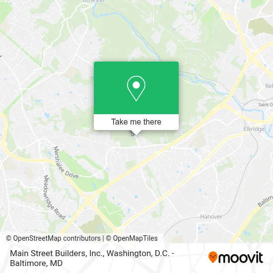 Main Street Builders, Inc. map
