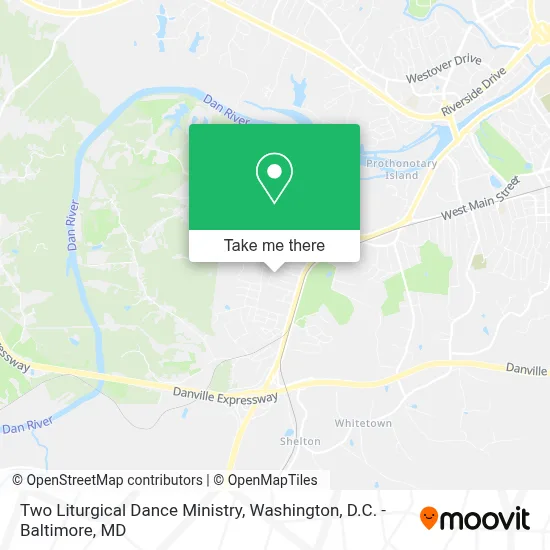 Two Liturgical Dance Ministry map