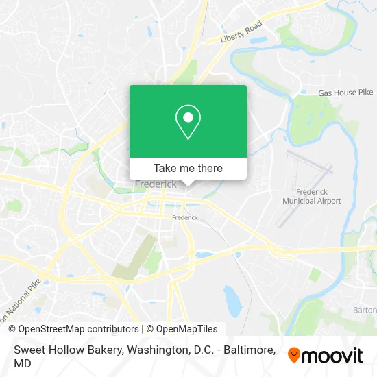 Sweet Hollow Bakery map