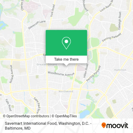 Savemart International Food map