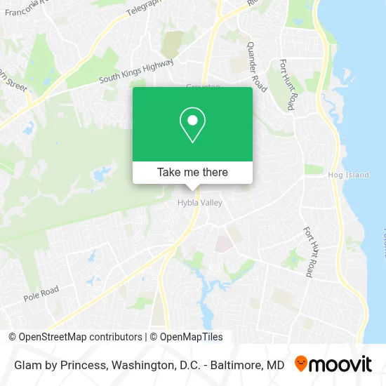 Glam by Princess map