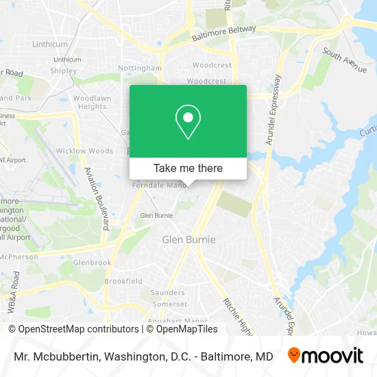 Mr. Mcbubbertin map