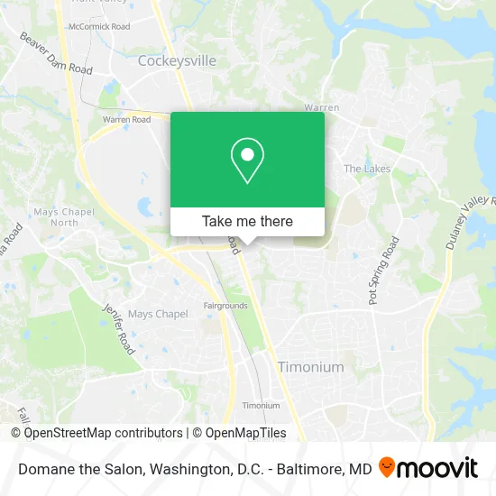 Domane the Salon map