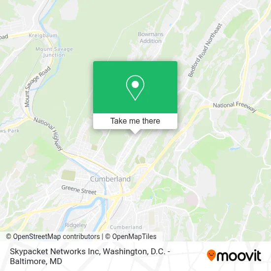Skypacket Networks Inc map