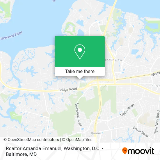 Realtor Amanda Emanuel map