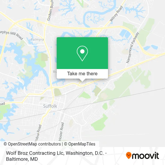 Wolf Broz Contracting Llc map