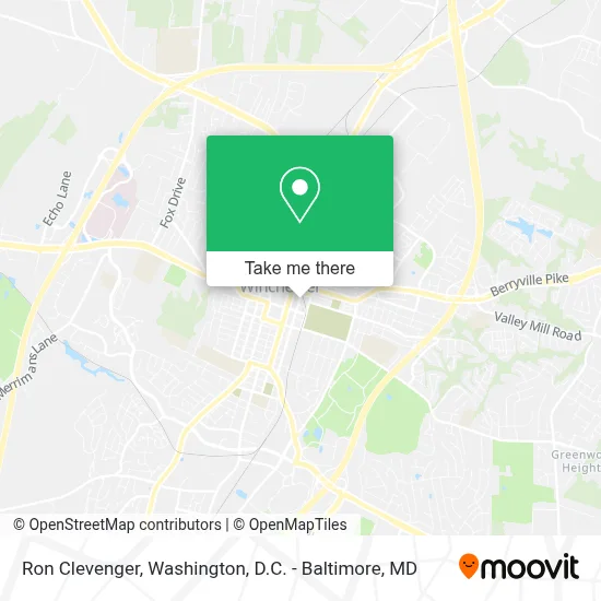 Ron Clevenger map