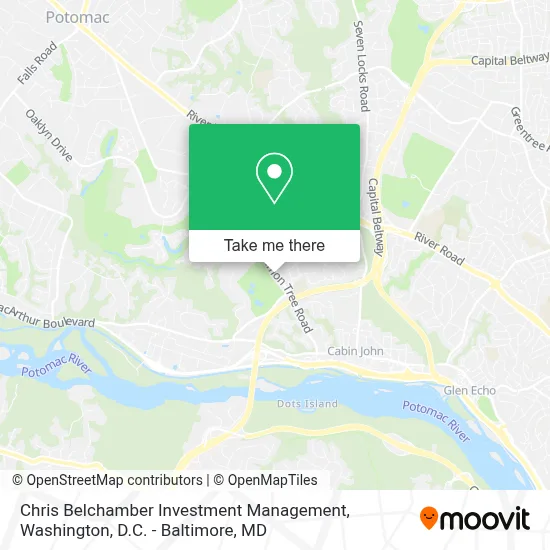 Chris Belchamber Investment Management map