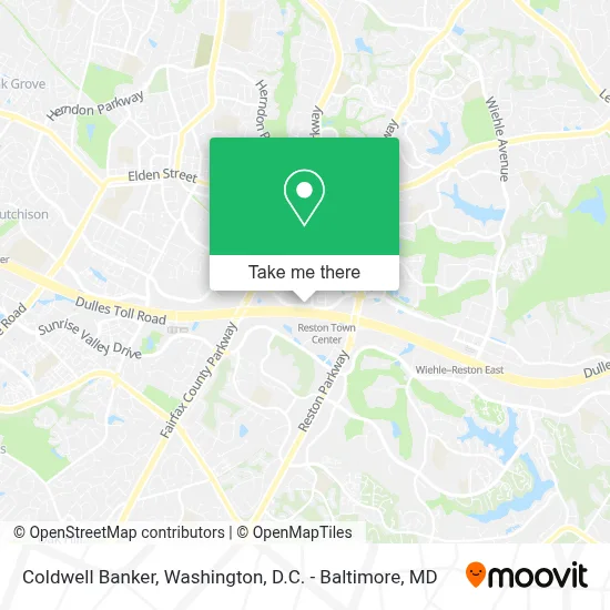 Coldwell Banker map