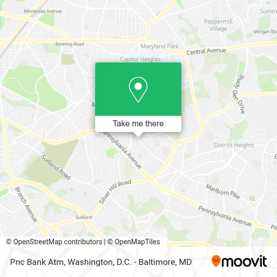 Pnc Bank Atm map
