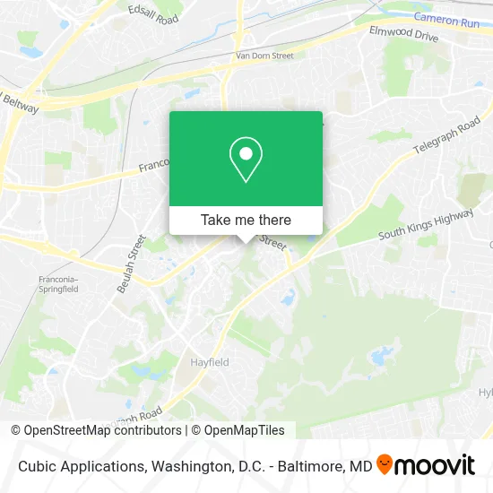 Cubic Applications map