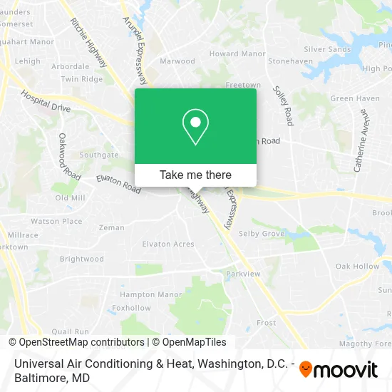 Universal Air Conditioning & Heat map