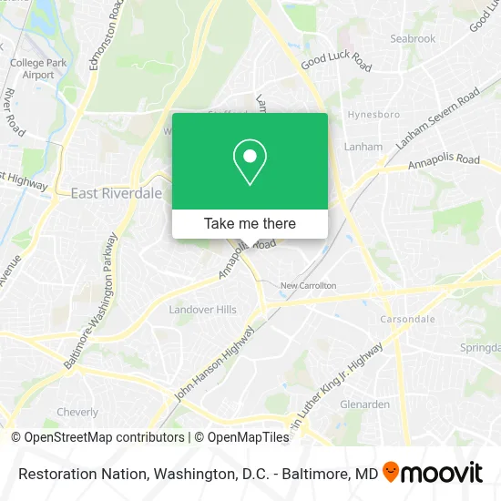 Restoration Nation map