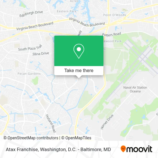 Atax Franchise map