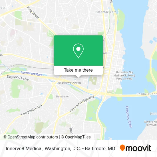 Innerve8 Medical map