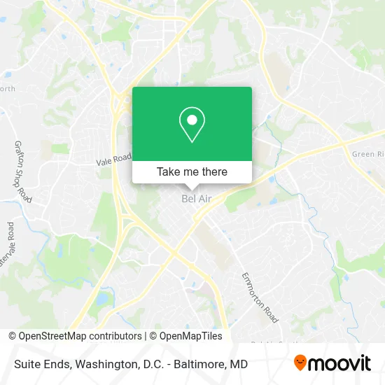 Suite Ends map