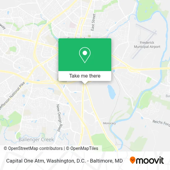 Capital One Atm map