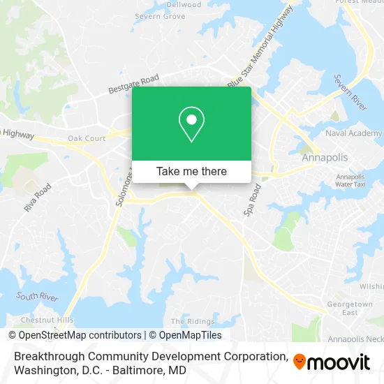 Breakthrough Community Development Corporation map